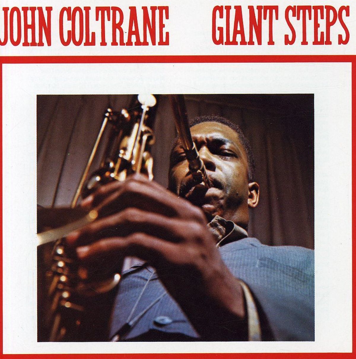 John Coltrane “Giant Steps” CD cover art