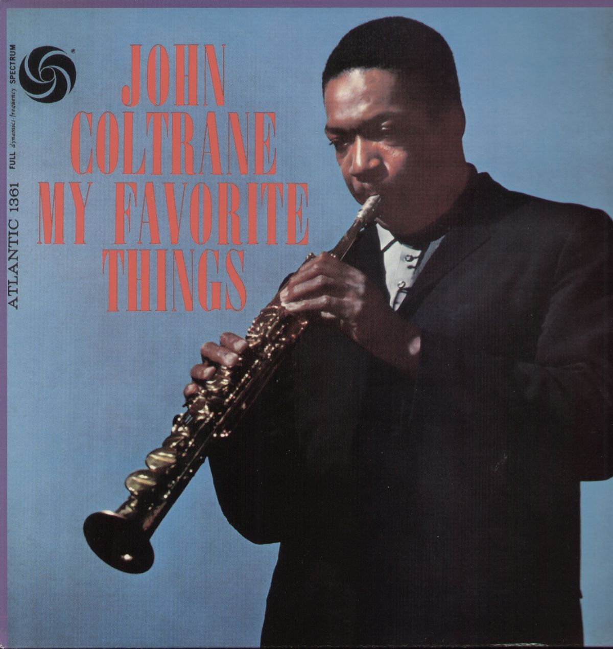 John Coltrane “My Favourite Things” LP cover art