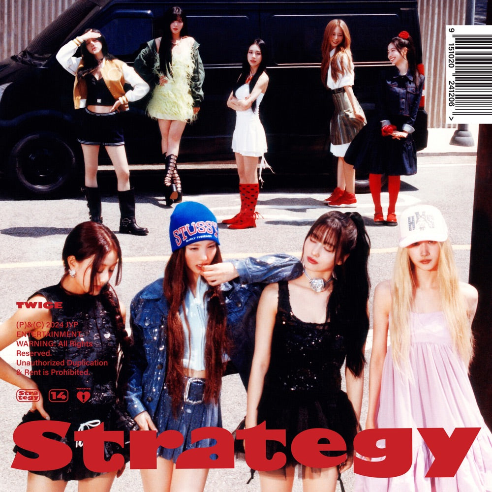 TWICE Strategy CD cover art