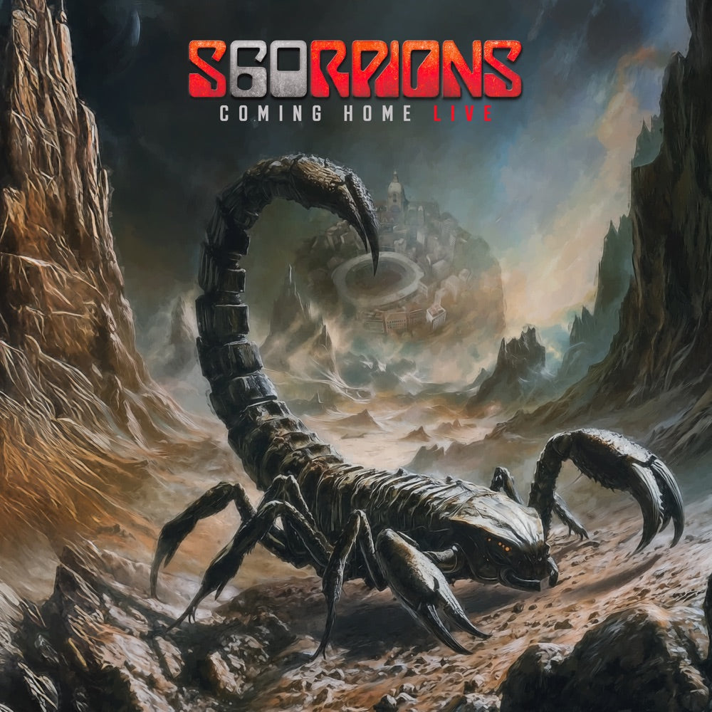 Scorpions Coming Home Live CD cover art