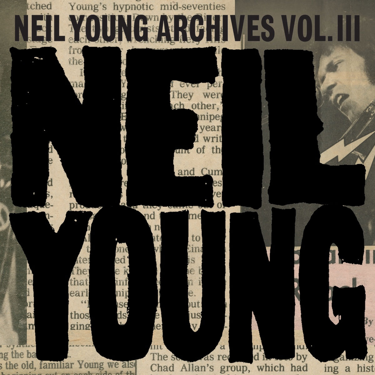 Neil Young - Archives Volume III: Takes album cover