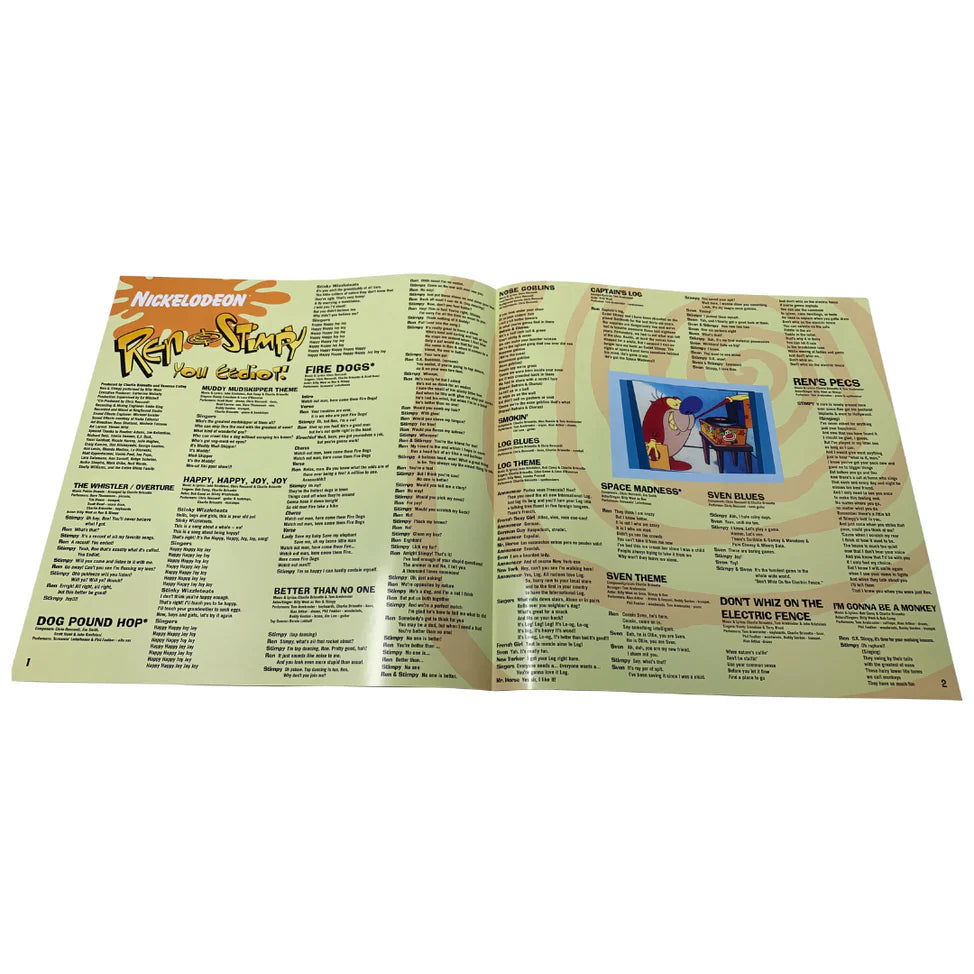 Billy West & Bob Camp "Ren & Stimpy - You Eediot!" LP