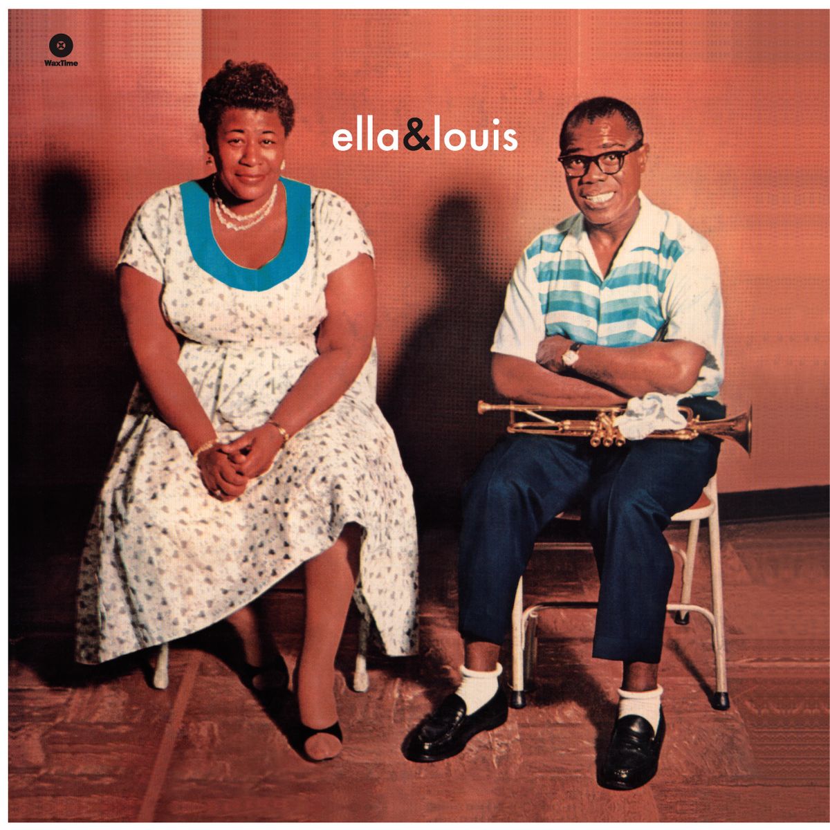 Ella Fitzgerald / Louis Armstrong “Ella Fitzgerald & Louis Armstrong” LP cover art