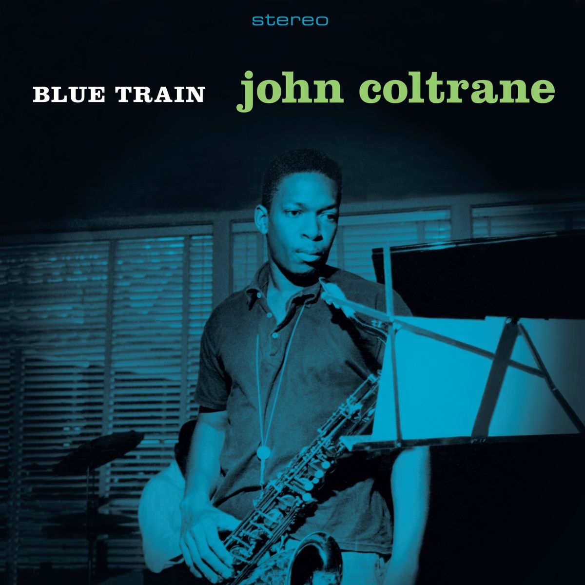 John Coltrane “Blue Train” (Limited/180g/Transparent Red Vinyl) LP cover art