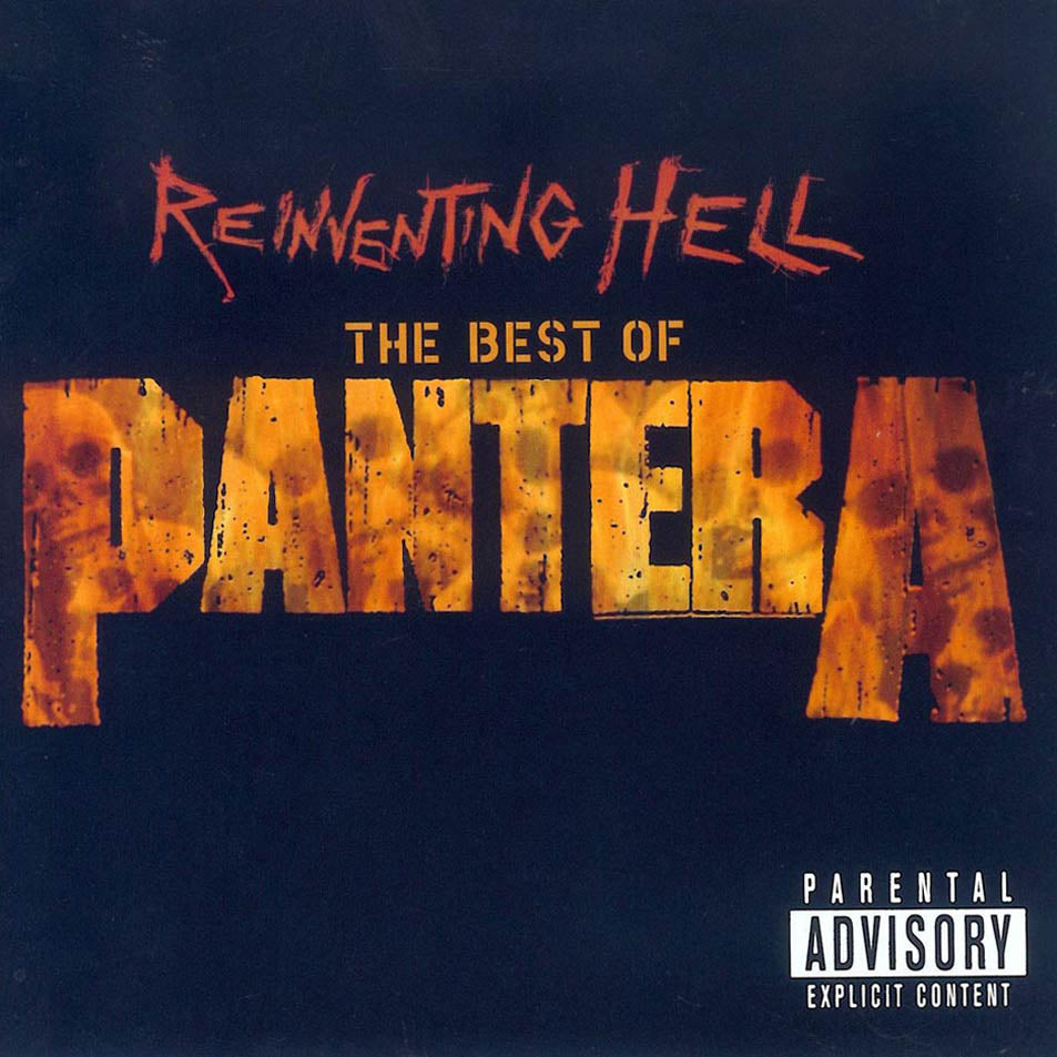 Pantera Reinventing Hell: The Best of Pantera CD cover art