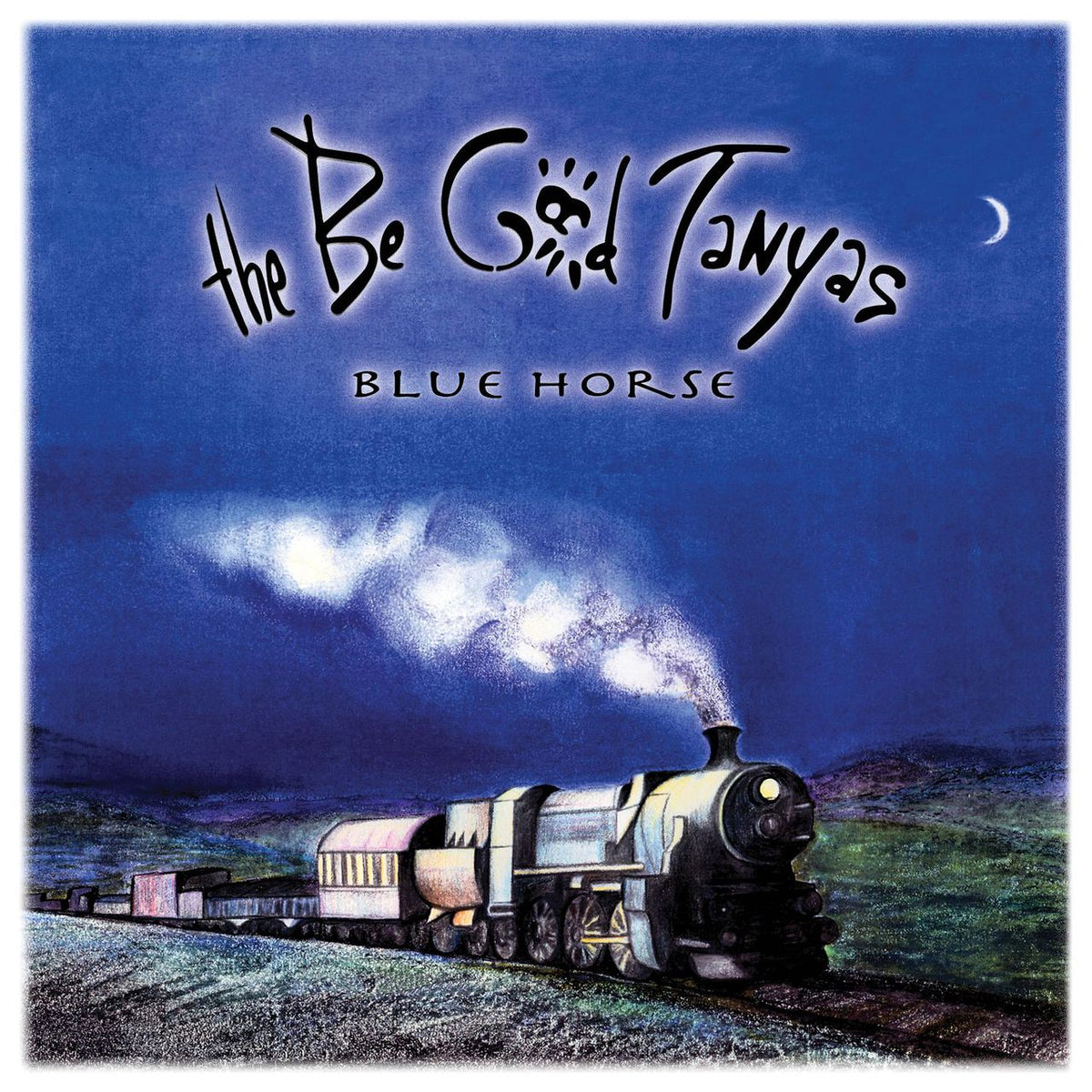 The Be Good Tanyas "Blue Horse (25th Anniversary Edition)" (Blue Jay Vinyl) LP cover art