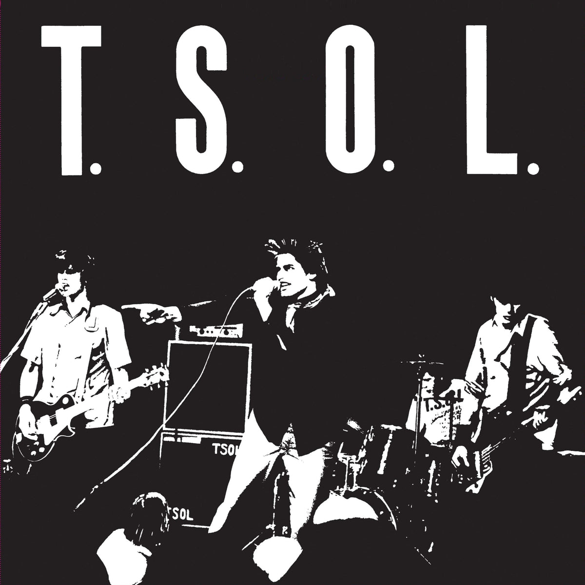 T.S.O.L. S/T LP cover art
