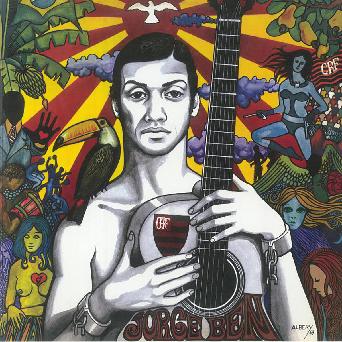 Jorge Ben "Jorge Ben (1969)" LP cover art