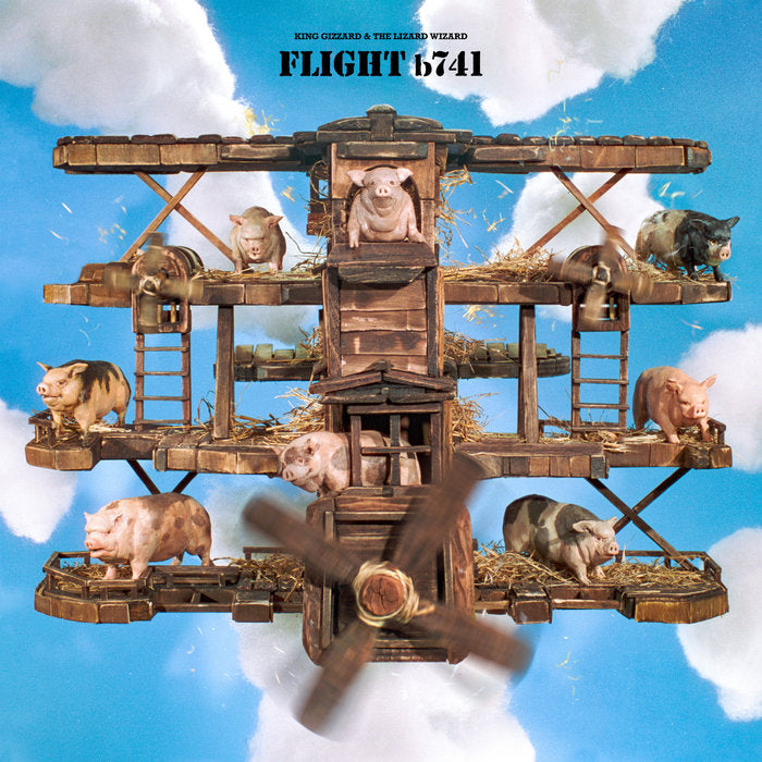 King Gizzard & The Lizard Wizard - Flight b741 (Recycled Black Vinyl) album cover