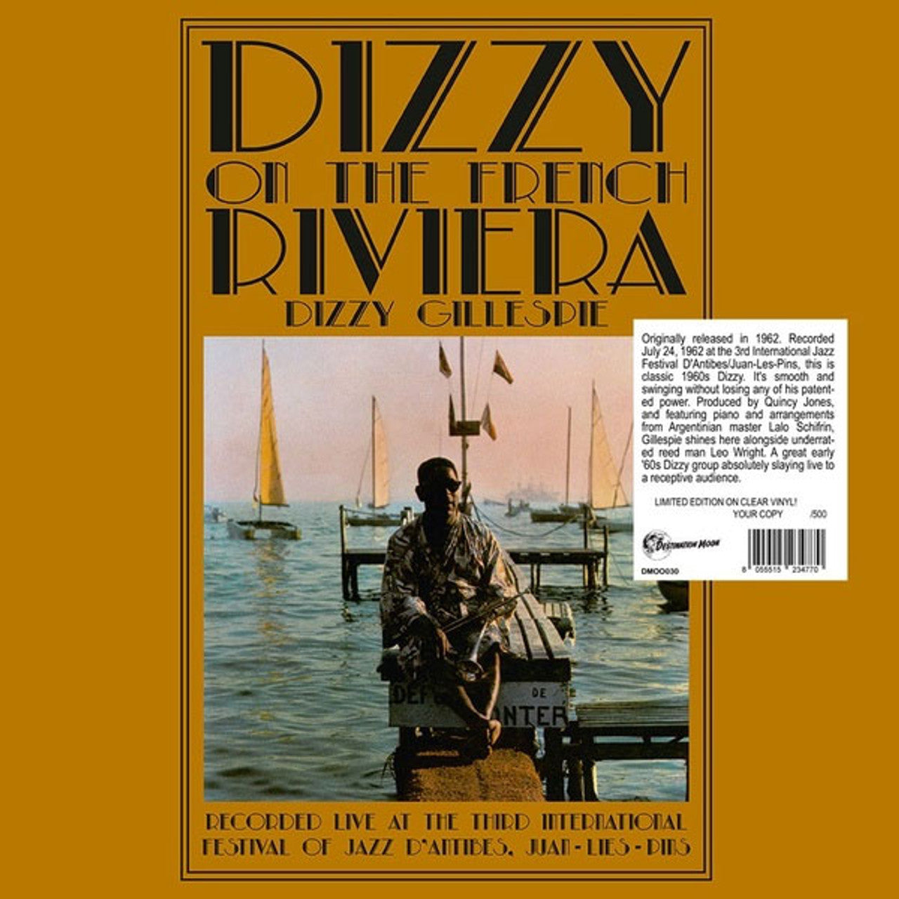 Dizzy Gillespie "Dizzy On The French Riviera" LP