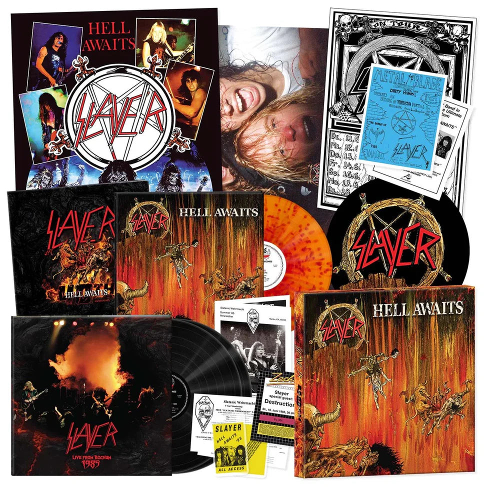 Slayer "Hell Awaits (40th Anniversary Edition)" BOX SET 3xLP