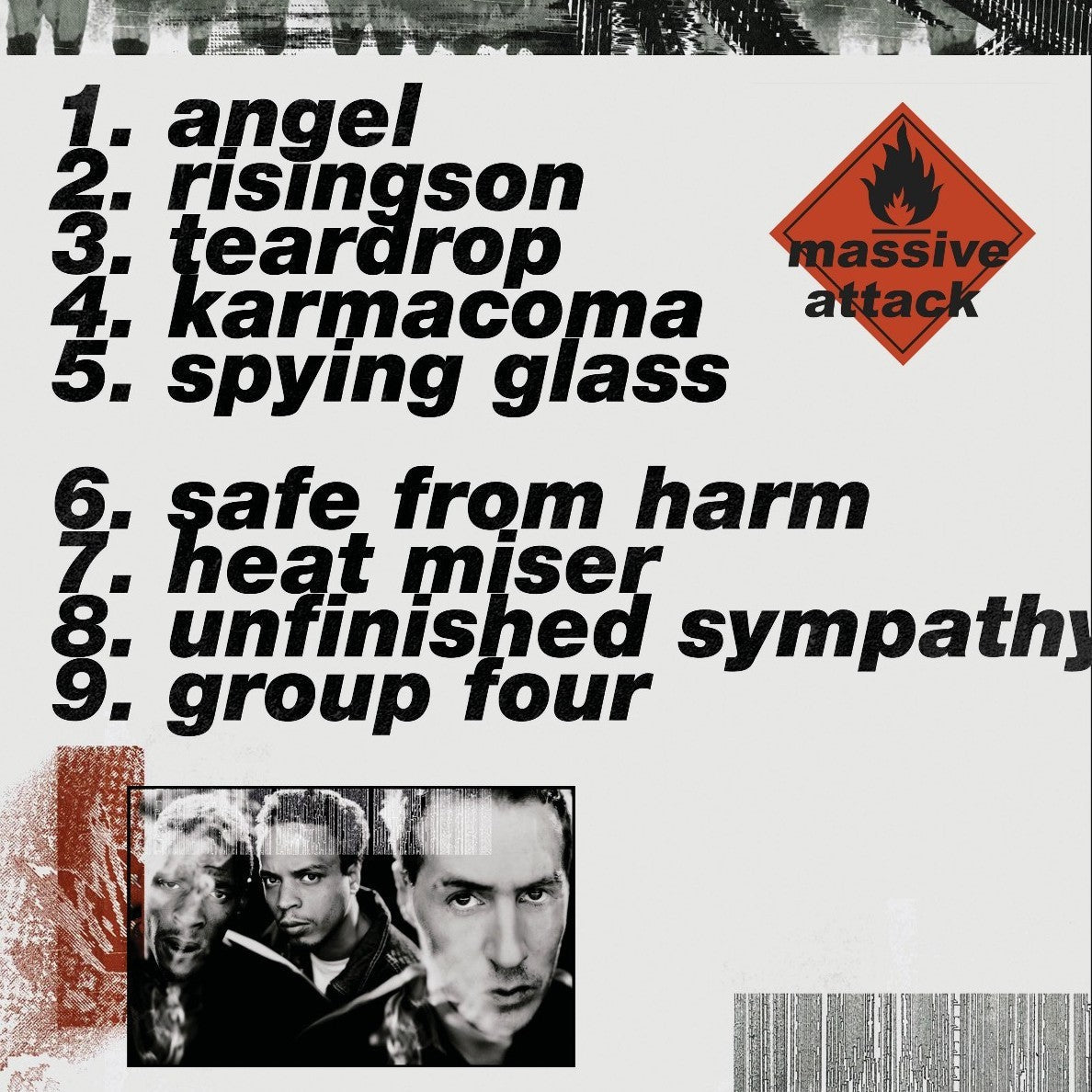 Massive Attack "Live Heaven - Stockholm, Sweden 1998" LP