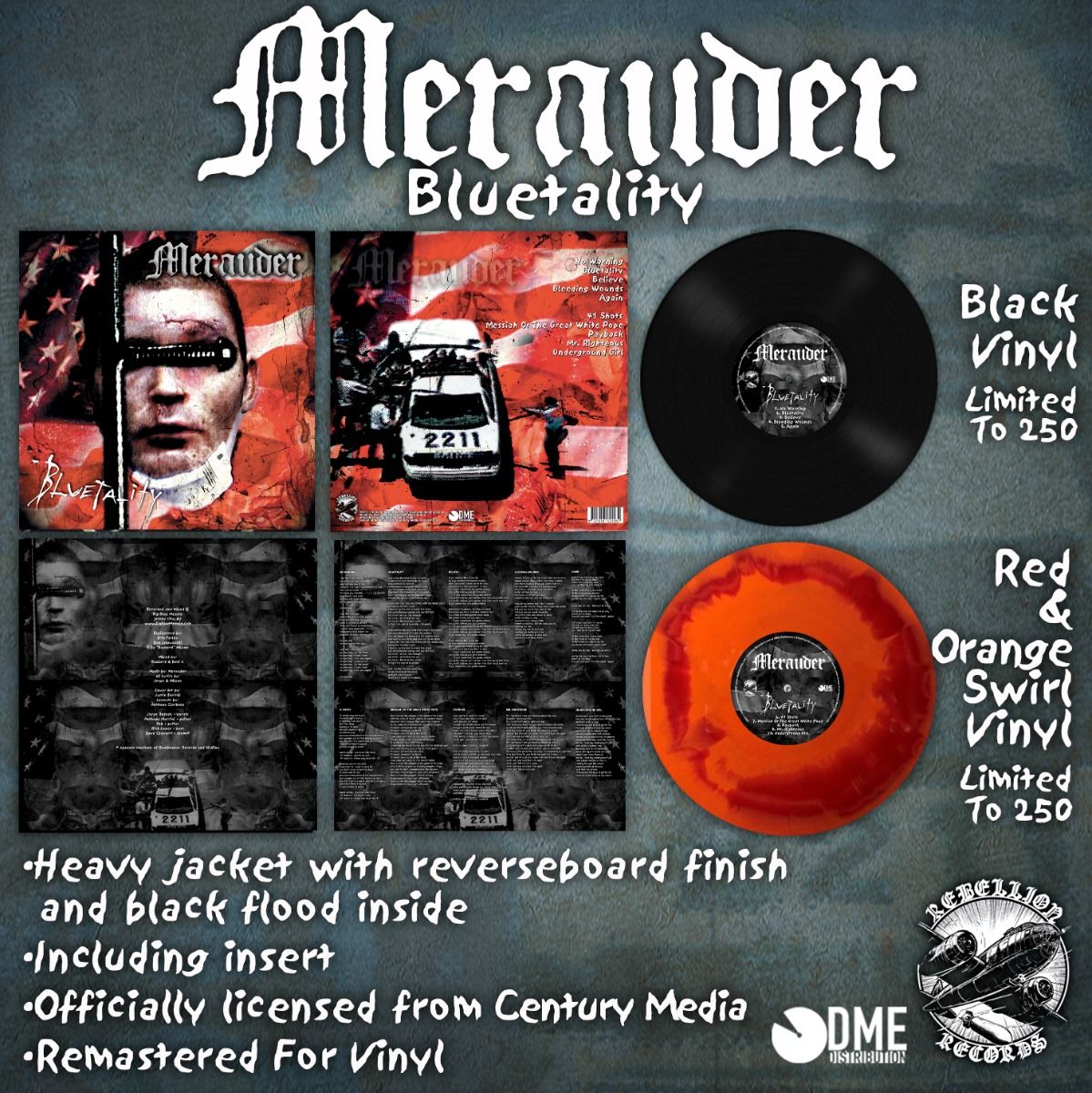 Merauder "Bluetality" LP