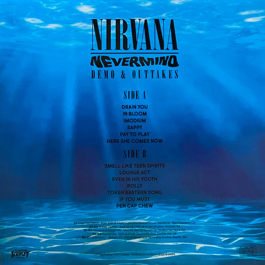 Nirvana "Nevermind - Demo and Outtakes" LP