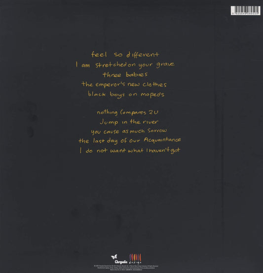 Sinead O'Connor "I Do Not Want What I Haven't Got" LP