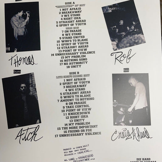 Straight Ahead "Breakaway, Plus" LP