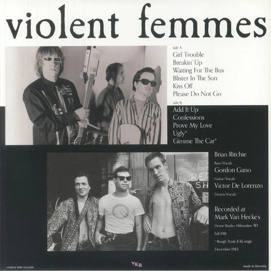 Violent Femmes "1981 Studio Demo" LP