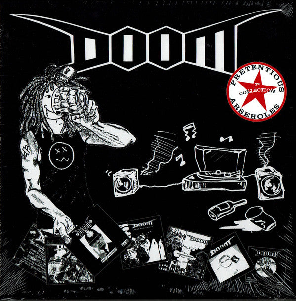 Doom "Pretentious Arseholes" boxset of flexi + five 7"