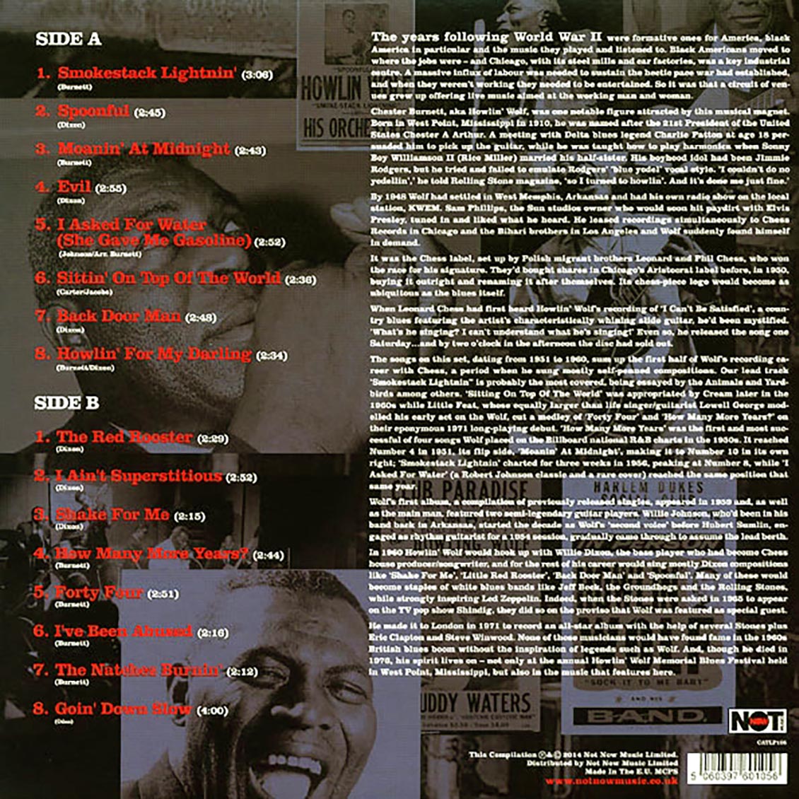 Howlin Wolf "The Best Of Howlin' Wolf" LP