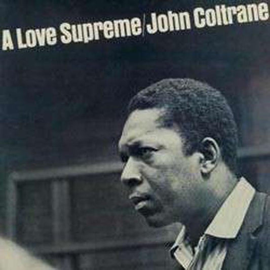 John Coltrane “A Love Supreme” LP cover art