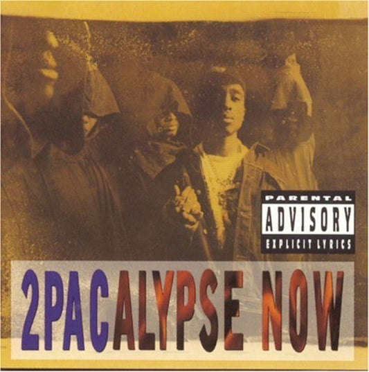2Pac “2Pacalypse Now” CD cover art