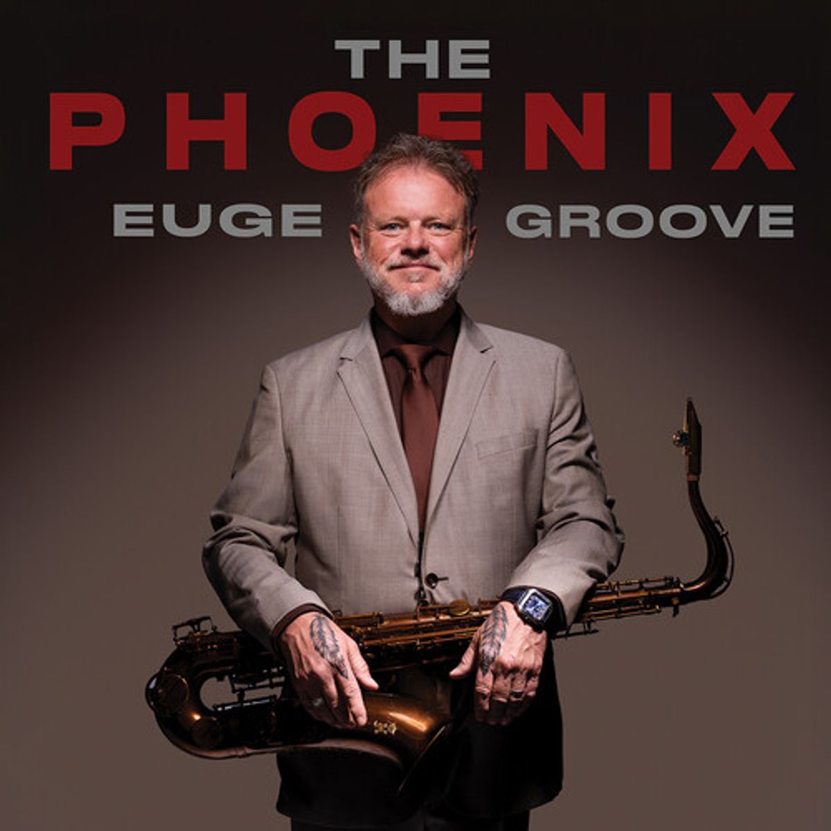 Euge Groove “Phoenix” CD cover art