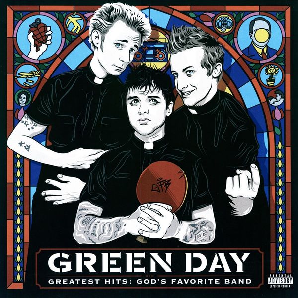 Green Day - Greatest Hits: God's Favorite Band album cover