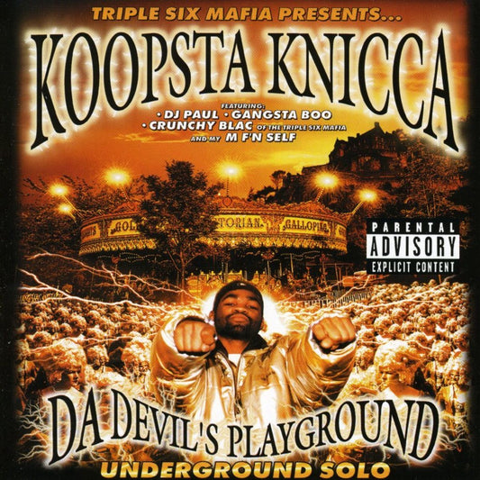 Koopsta Knicca “Da Devil's Playground” CD cover art