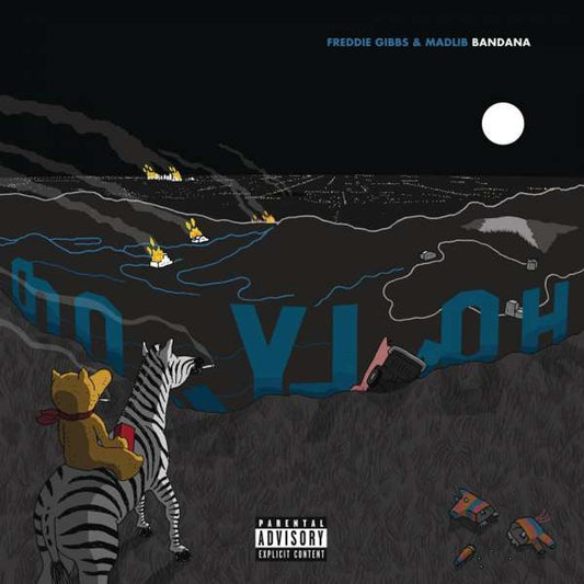 Freddie Gibbs & Madlib “Bandana” CD cover art