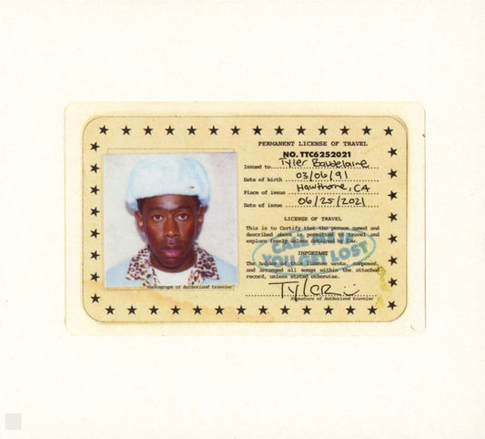 Tyler, The Creator “Call Me If You Get Lost” CD cover art