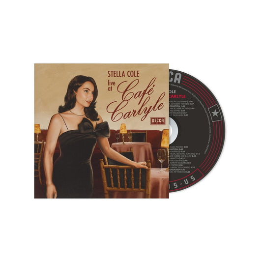 Stella Cole “Live at Cafe Carlyle” CD cover art