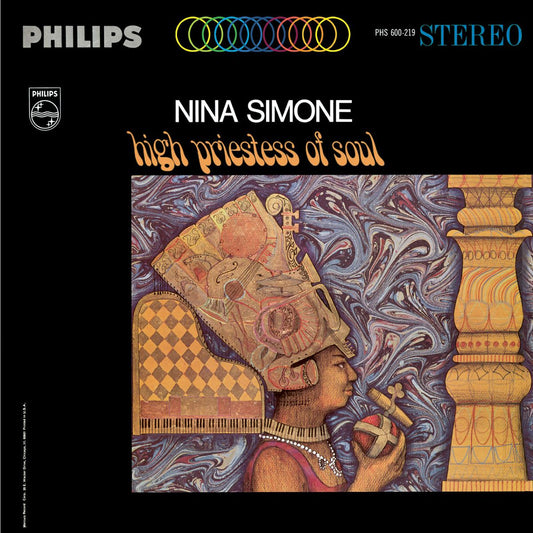 Nina Simone “High Priestess of Soul” LP cover art