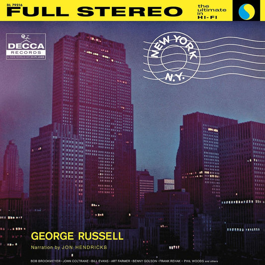 George Russell “New York, Ny” (Verve Acoustic Sounds Series) LP cover art