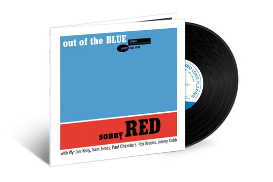 SONNY RED “Out of the Blue” (Blue Note Tone Poet Series) LP cover art