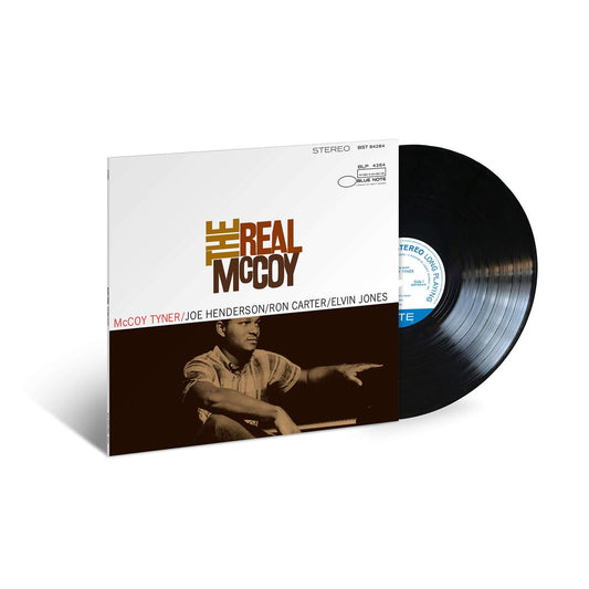McCoy Tyner “The Real McCoy” (Blue Note Classic Vinyl Series) LP cover art