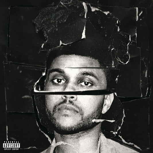 The Weeknd “Beauty Behind the Madness” CD cover art