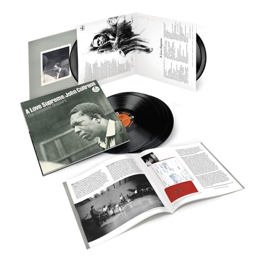 John Coltrane “Love Supreme: Complete Masters” LP cover art