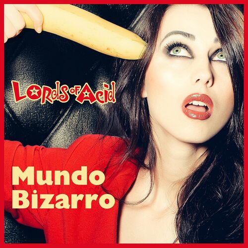 Lords of Acid - Mundo Bizarro (Yellow Vinyl) square album cover art
