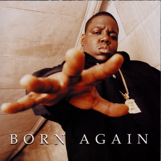 The Notorious B.I.G. “Born Again” CD cover art