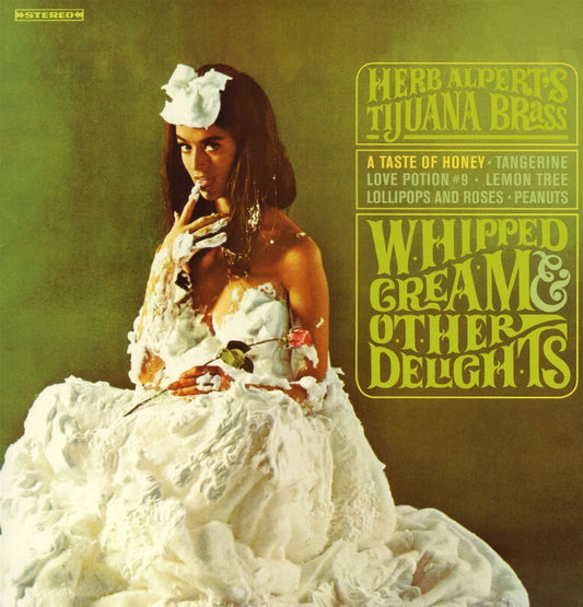 Alpert,herb; Tijuana BRASS “Whipped Cream & Other Delights” (180g/Download Card) LP cover art