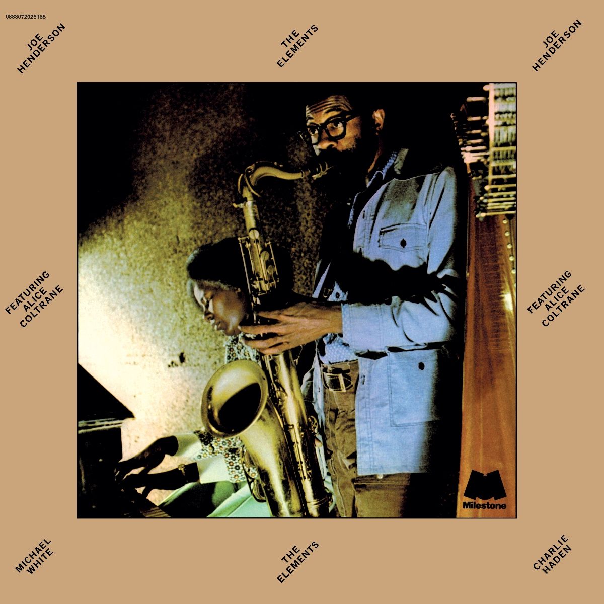 Joe Henderson / Alice Coltrane “Elements” LP cover art
