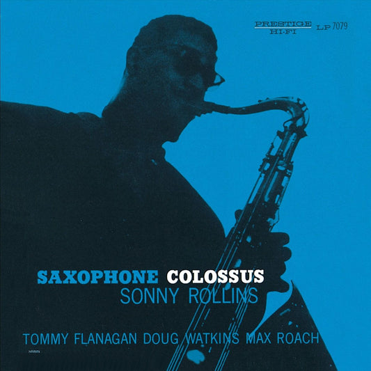 Sonny Rollins “Saxophone Colossus” LP cover art