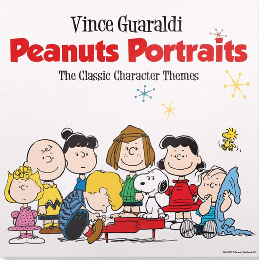 VINCE Guaraldi “Peanuts Portraits” LP cover art