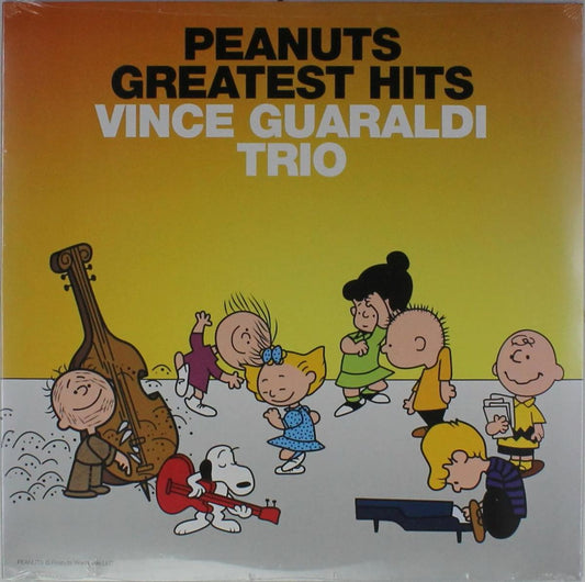 Vince Guaraldi Trio “Peanuts Greatest Hits” LP cover art