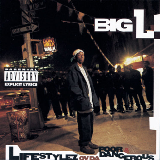 Big L “Lifestylez ov da Poor & Dangerous” CD cover art