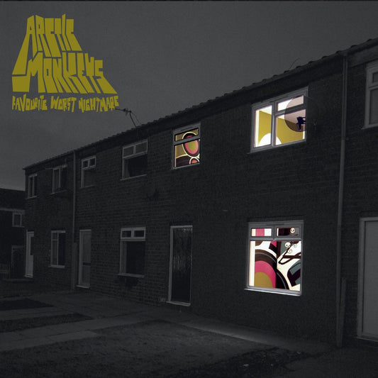 Arctic Monkeys Favourite Worst Nightmare CD cover art