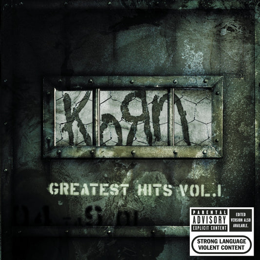 Korn Greatest Hits, Vol. 1 CD cover art