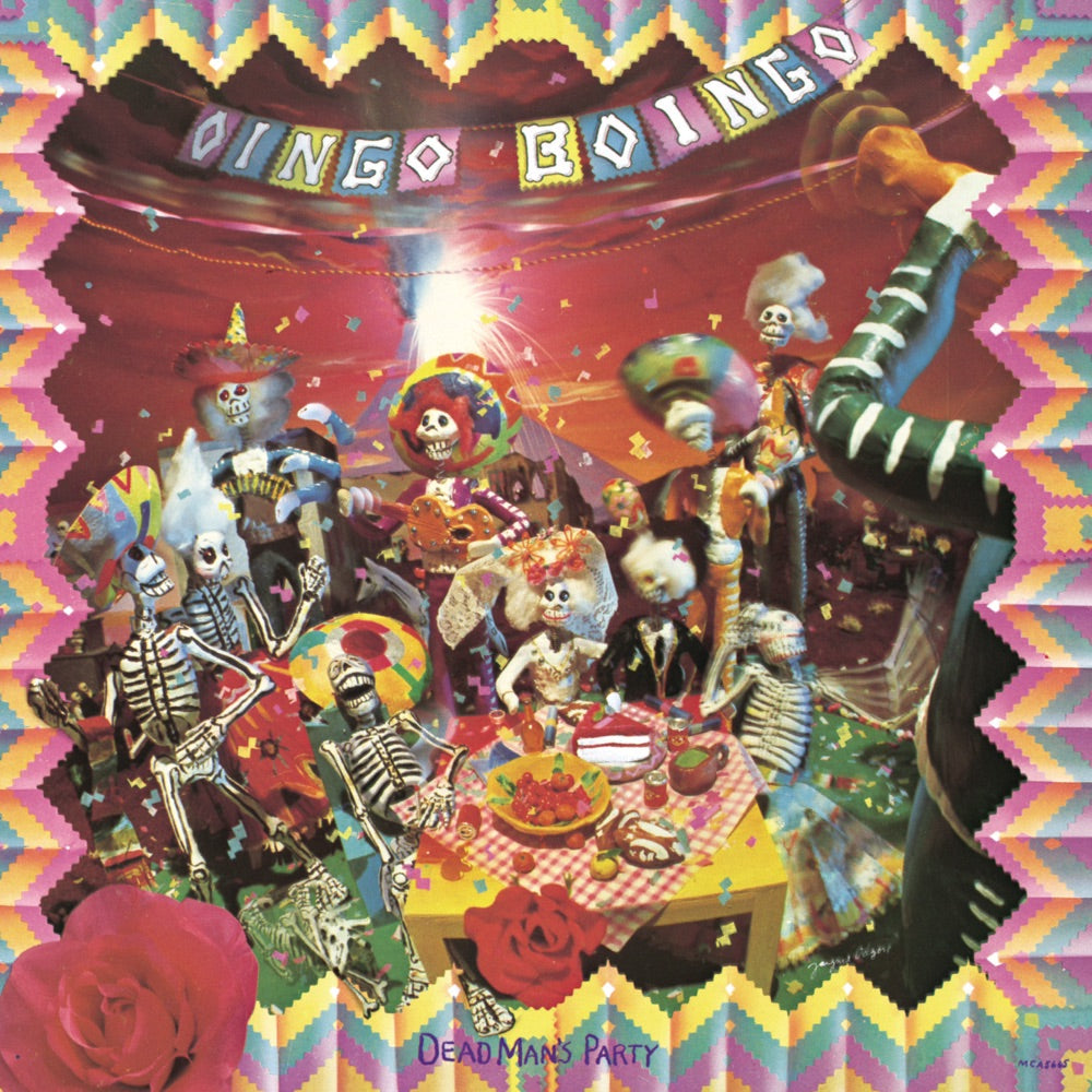 Oingo Boingo Dead Man's Party CD cover art