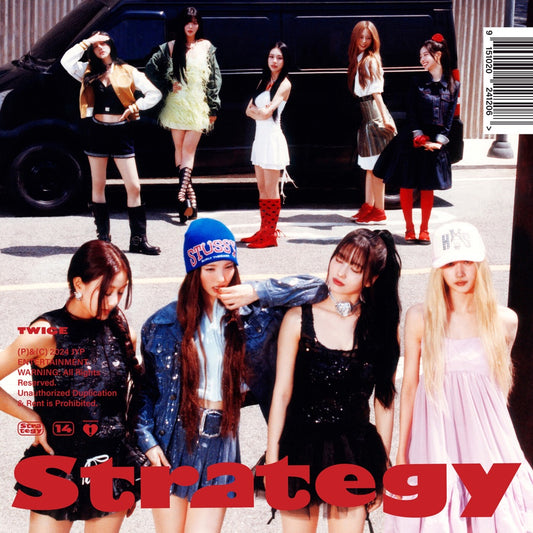 TWICE Strategy CD cover art