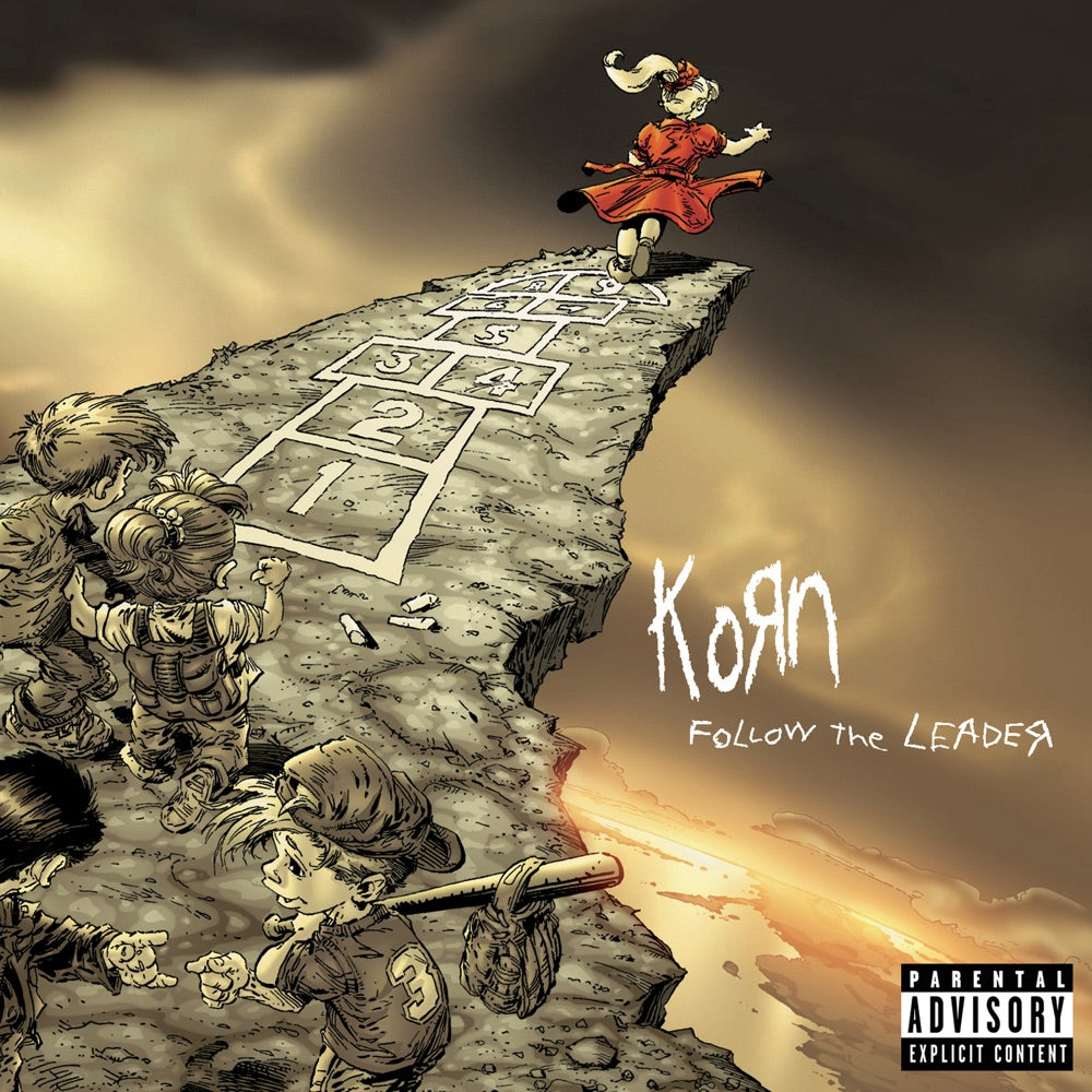 Korn Follow the Leader CD cover art